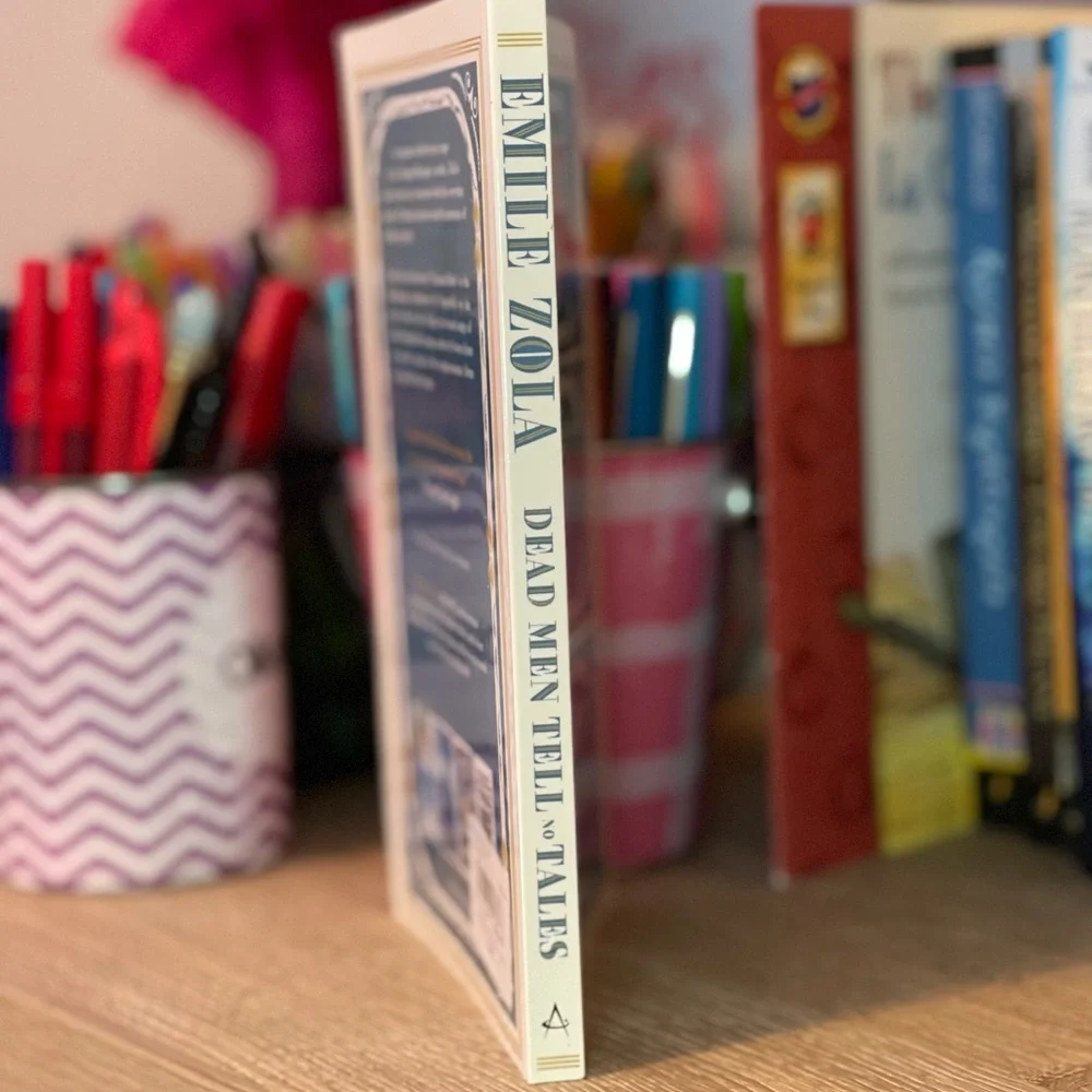 🔥Dead Men Tell No Tales Book | author Émile Zola | Softcover